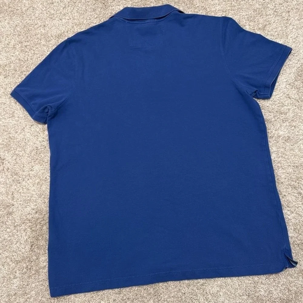 Banana Republic Blue‎ Polo Shirt | Minimal Logo | XL